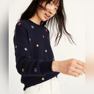 MADEWELL Mainstay Sweatshirt in Confetti Floral Size M NWT